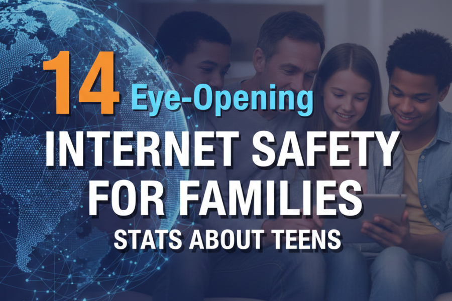 14 Eye-Opening Internet Safety for Families Stats About Teens