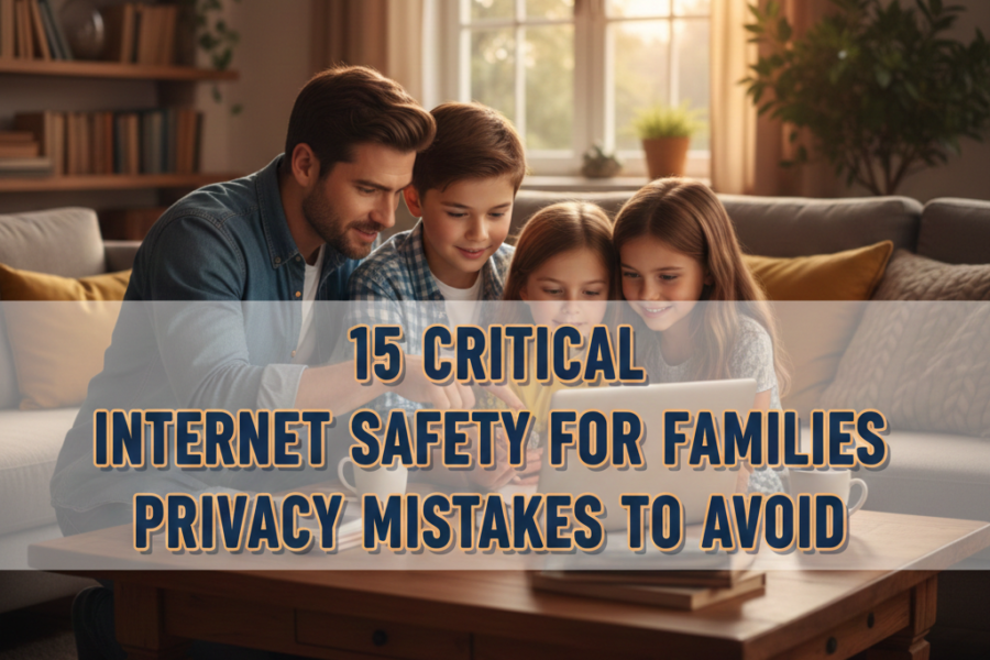 15 Critical Internet Safety for Families Privacy Mistakes to Avoid