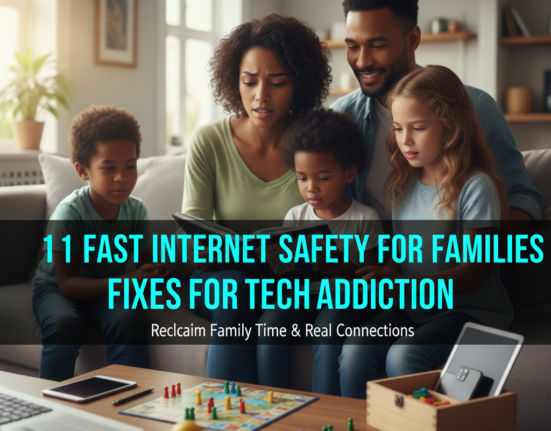 11 Fast Internet Safety for Families Fixes for Tech Addiction